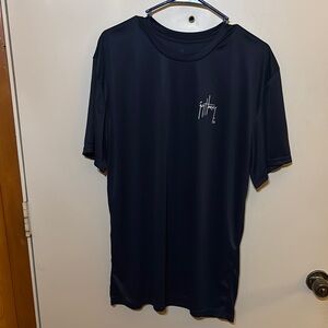 Navy Guy Harvey Graphic T-Shirt Large